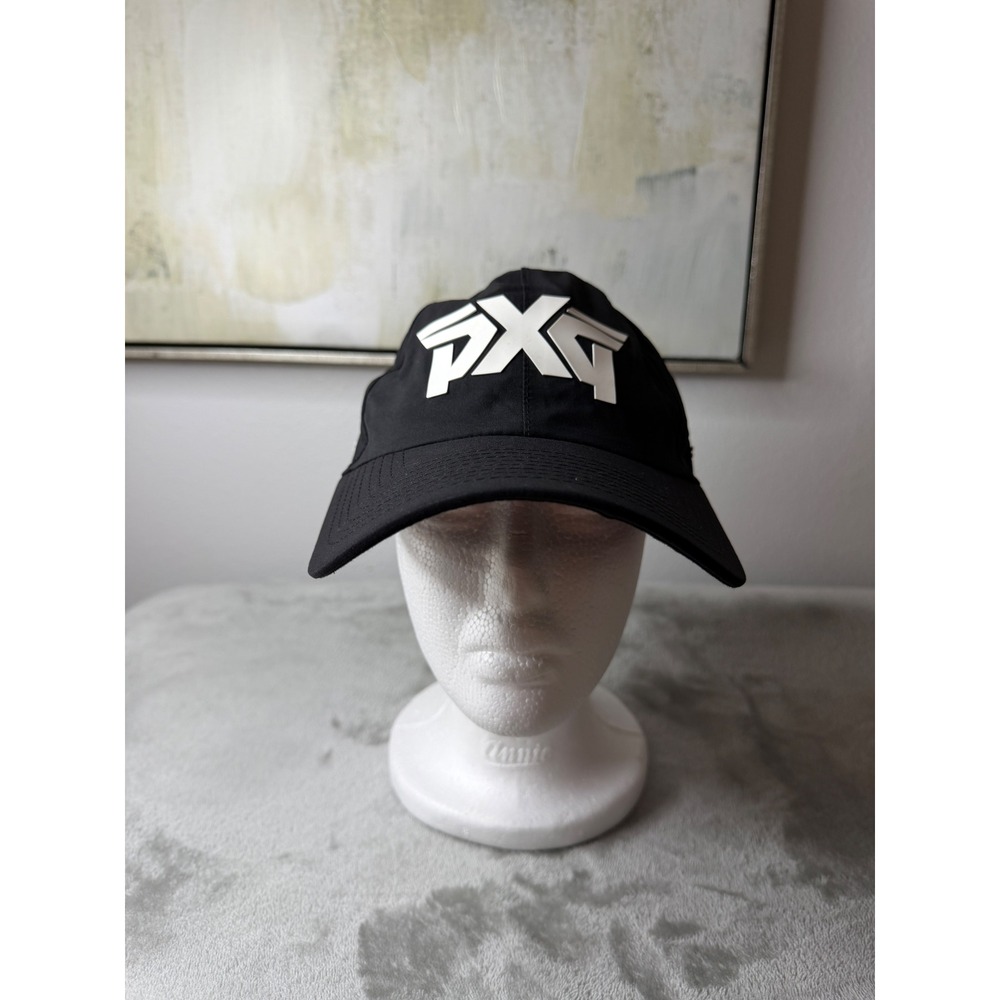 PXG Golf Hat Mens OSFM Black GORE-TEX New Era Adjustable Strapback Cap